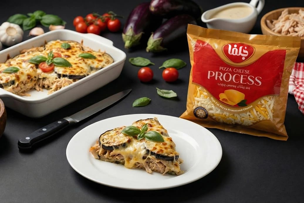 Chicken and Eggplant Gratin 1